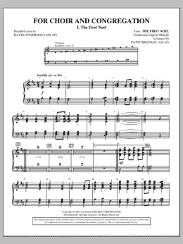 page one of For Choir And Congregation, Volume 3 (Handbells)