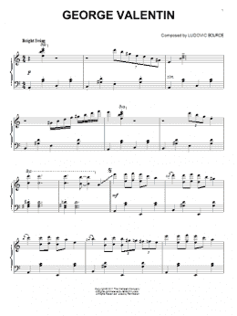 page one of George Valentin (Piano Solo)