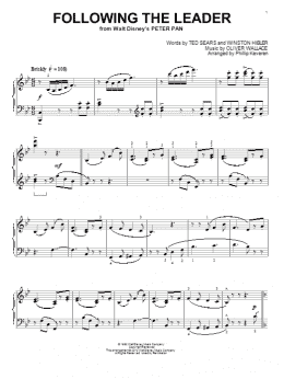 page one of Following The Leader [Classical version] (from Peter Pan) (arr. Phillip Keveren) (Piano Solo)