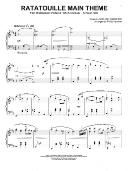 page one of Ratatouille (Main Theme) [Classical version] (arr. Phillip Keveren) (Piano Solo)