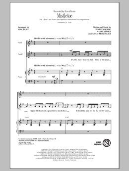 page one of Mistletoe (2-Part Choir)