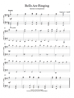 page one of Bells Are Ringing (Piano Duet)