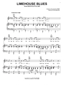 page one of Limehouse Blues (Piano, Vocal & Guitar Chords (Right-Hand Melody))