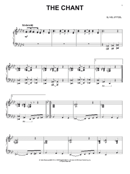 page one of The Chant (Piano, Vocal & Guitar Chords (Right-Hand Melody))