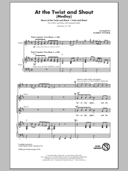 page one of At The Twist And Shout (2-Part Choir)