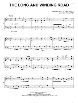 page one of The Long And Winding Road (Piano Solo)