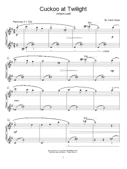 page one of Cuckoo At Twilight (Educational Piano)