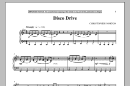 page one of Disco Drive (Piano Solo)