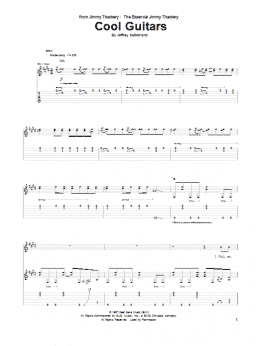 page one of Cool Guitars (Guitar Tab)