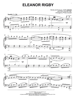 page one of Eleanor Rigby [Classical version] (arr. Phillip Keveren) (Piano Solo)