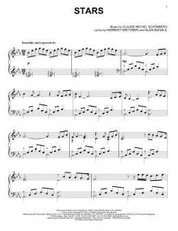 page one of Stars (Piano Solo)