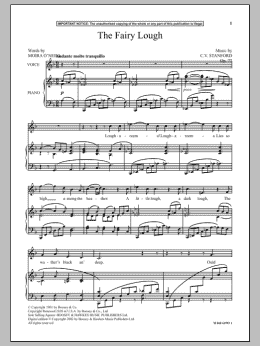 page one of The Fairy Lough (Piano & Vocal)