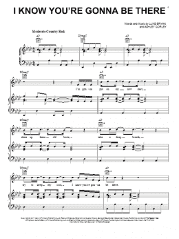 page one of I Know You're Gonna Be There (Piano, Vocal & Guitar Chords (Right-Hand Melody))