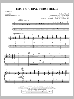 page one of Come On, Ring Those Bells (Percussion Solo)