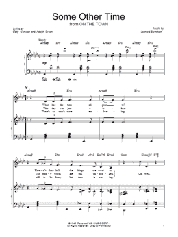 page one of Some Other Time (Piano, Vocal & Guitar Chords (Right-Hand Melody))