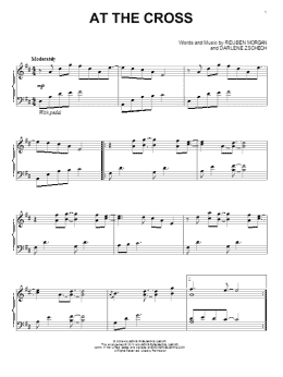 page one of At The Cross (Piano Solo)