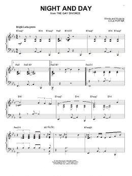 page one of Night And Day [Jazz version] (arr. Brent Edstrom) (Piano Solo)