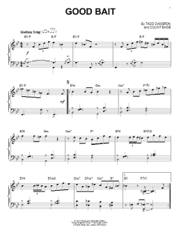 page one of Good Bait (arr. Brent Edstrom) (Piano Solo)