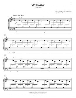 page one of Williwaw (Educational Piano)