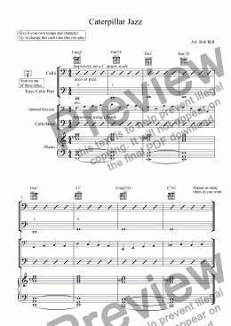 page one of Caterpillar Jazz