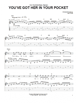 page one of You've Got Her In Your Pocket (Guitar Tab)