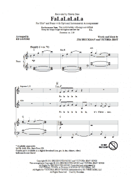 page one of FaLaLaLaLa (SSA Choir)
