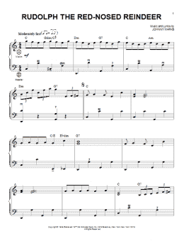 page one of Rudolph The Red-Nosed Reindeer (Accordion)