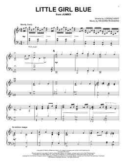 page one of Little Girl Blue (Piano Solo)