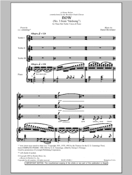 page one of Now (2-Part Choir)