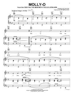 page one of Molly-O (Piano, Vocal & Guitar Chords (Right-Hand Melody))
