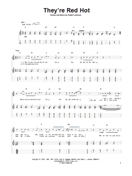 page one of They're Red Hot (Ukulele)