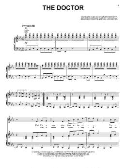 page one of The Doctor (Piano, Vocal & Guitar Chords (Right-Hand Melody))