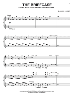 page one of The Briefcase (Piano Solo)