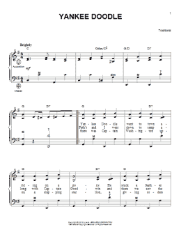 page one of Yankee Doodle (Accordion)