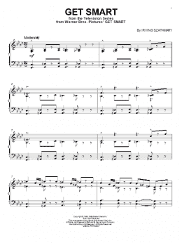 page one of Get Smart (Piano Solo)