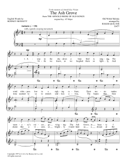 page one of The Ash Grove (Piano & Vocal)