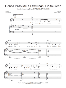 page one of Gonna Pass Me A Law/Noah, Go To Sleep (Piano, Vocal & Guitar Chords (Right-Hand Melody))
