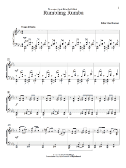 page one of Rumbling Rumba (Educational Piano)