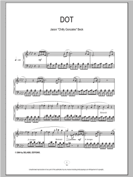 page one of Dot (Piano Solo)
