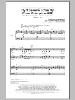 Pretending Sheet Music, Glee Cast