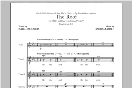 page one of The Roof (TTBB Choir)