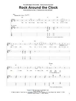 page one of Rock Around The Clock (Guitar Tab)