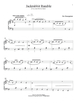 page one of Jackrabbit Ramble (Educational Piano)