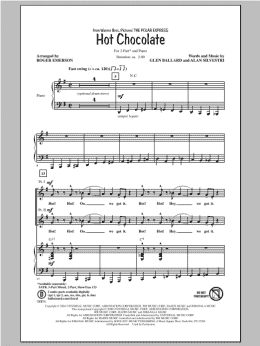 page one of Hot Chocolate (from Polar Express) (arr. Roger Emerson) (2-Part Choir)