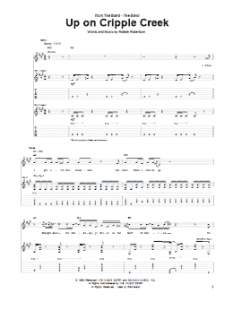page one of Up On Cripple Creek (Guitar Tab)