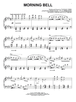 page one of Morning Bell (Piano Solo)