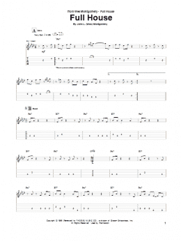 page one of Full House (Guitar Tab)