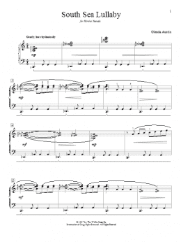page one of South Sea Lullaby (Educational Piano)
