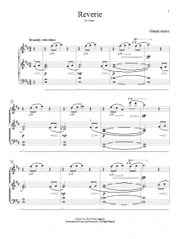 page one of Reverie (Educational Piano)