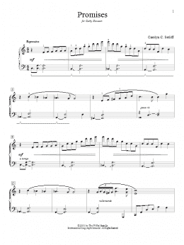 page one of Promises (Educational Piano)